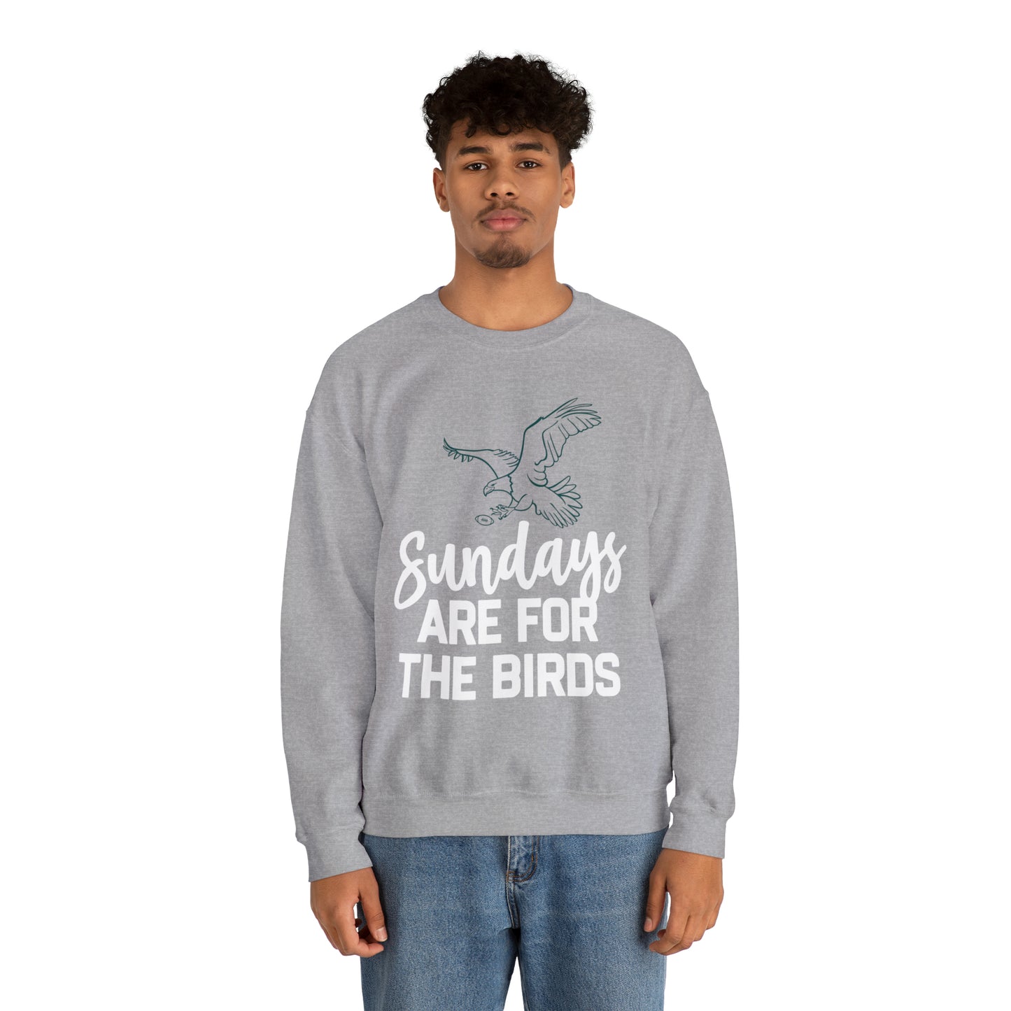 Sundays are for the Birds - Unisex Heavy Blend™ Crewneck Sweatshirt
