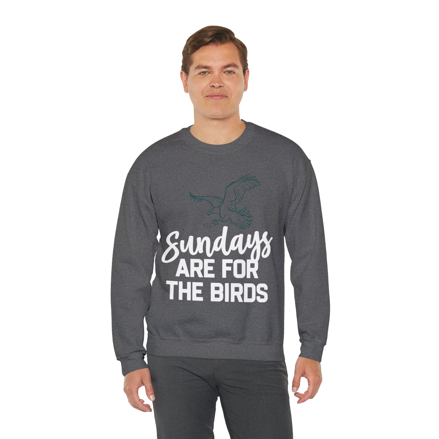 Sundays are for the Birds - Unisex Heavy Blend™ Crewneck Sweatshirt