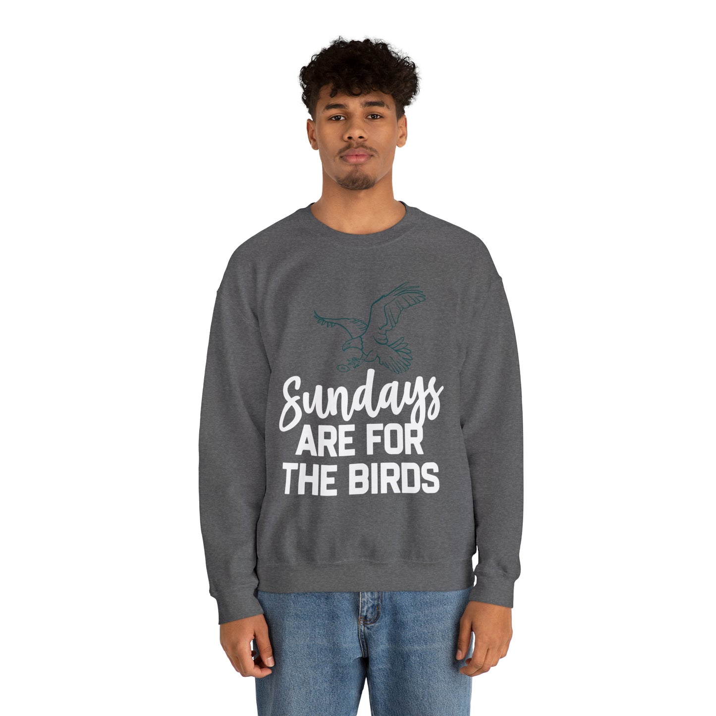 Sundays are for the Birds - Unisex Heavy Blend™ Crewneck Sweatshirt