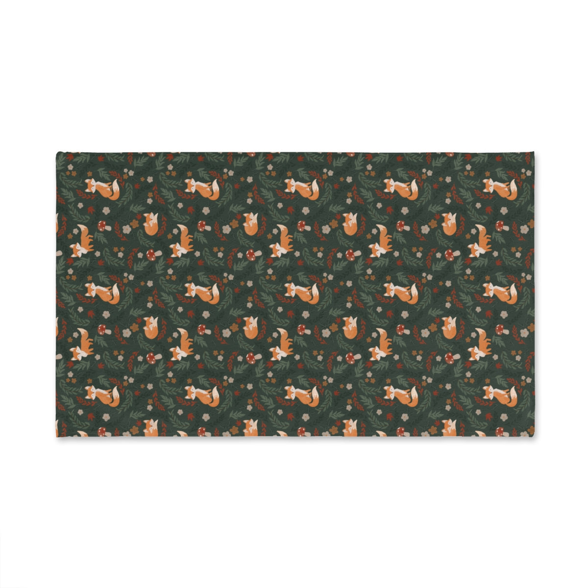 Hunter Green Foxy - Hand Towel