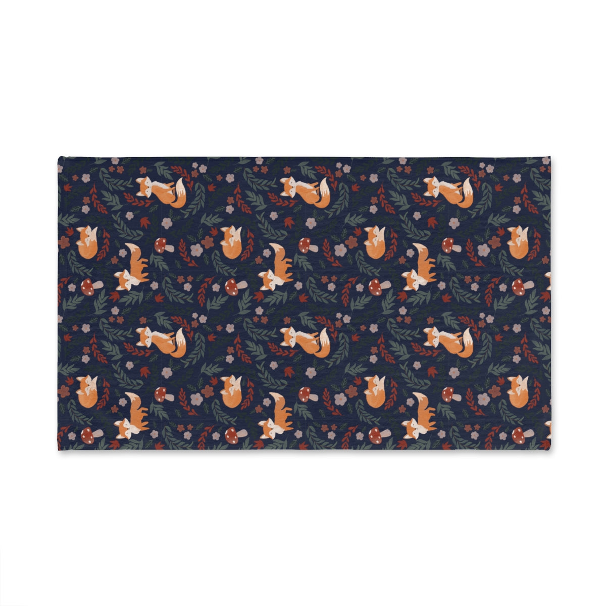 Navy Foxy - Hand Towel