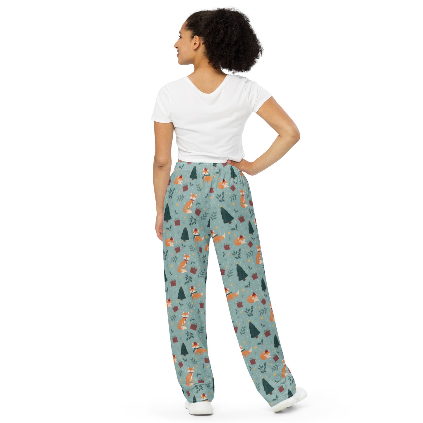 Christmas Foxy - Wide Leg Pants