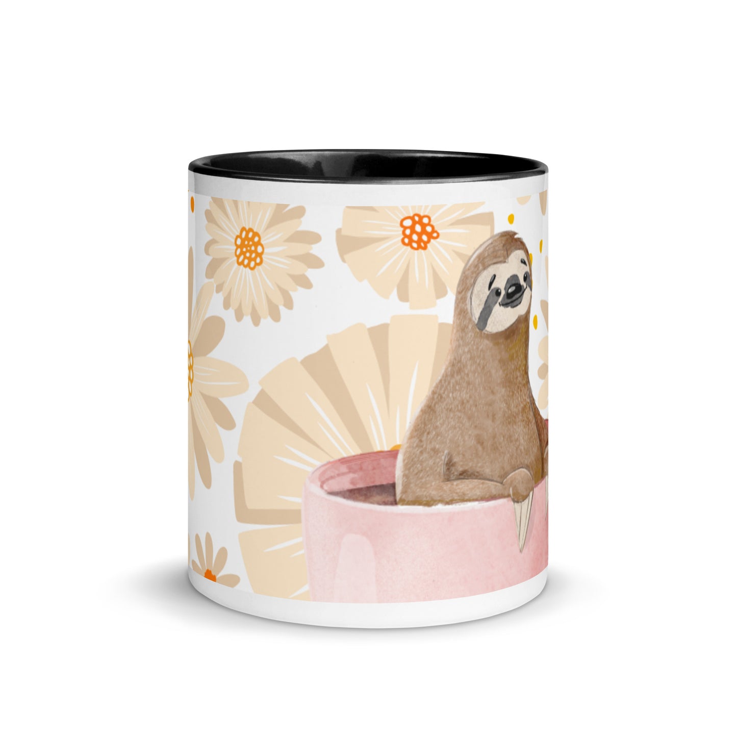 Floral Sloffee Mug