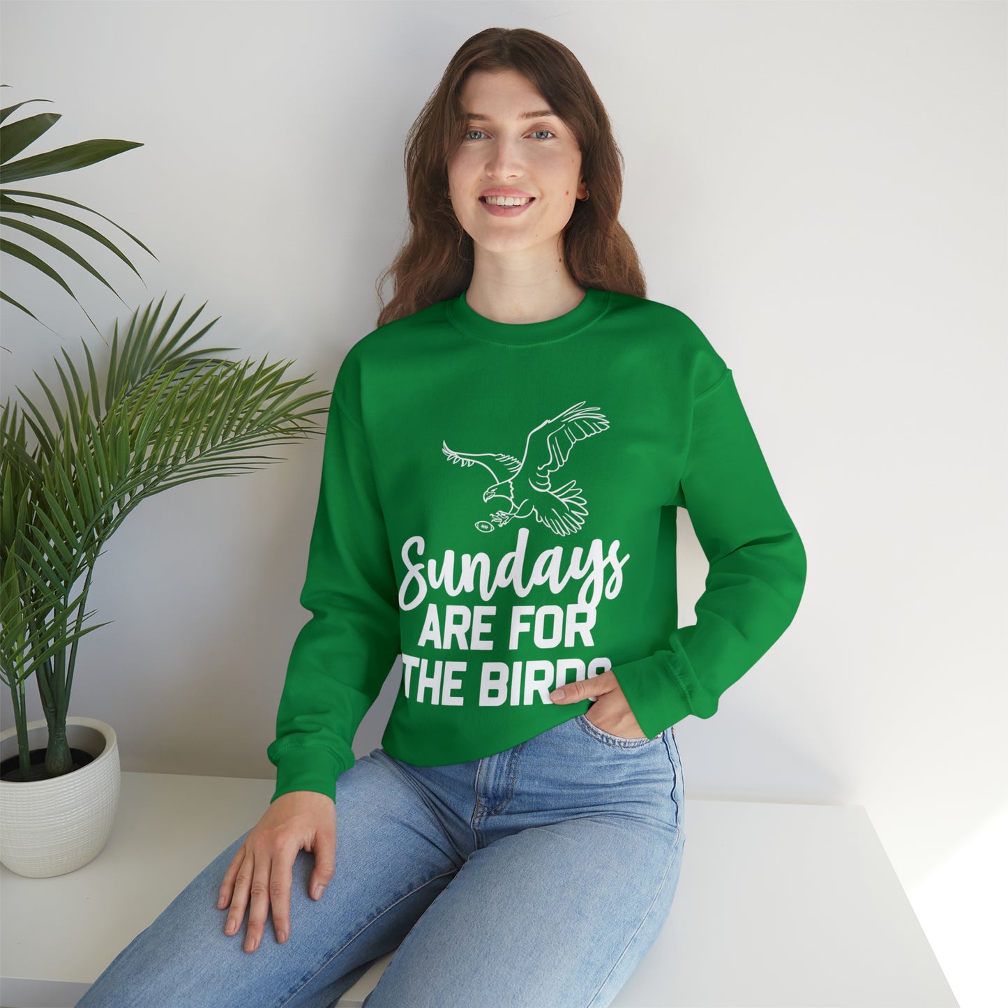 Sundays are for the Birds - Unisex Heavy Blend™ Crewneck Sweatshirt