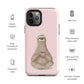 Tough Case for iPhone® - Light Pink Sloth