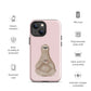 Tough Case for iPhone® - Light Pink Sloth