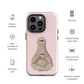 Tough Case for iPhone® - Light Pink Sloth