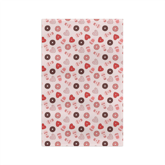 Love Coffee & Donuts - Soft Tea Towel