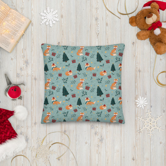 Christmas Foxy - Premium Pillow