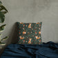 Foxy Premium Pillow - Hunter Green