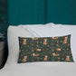 Foxy Premium Pillow - Hunter Green