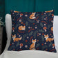 Foxy Premium Pillow - Navy