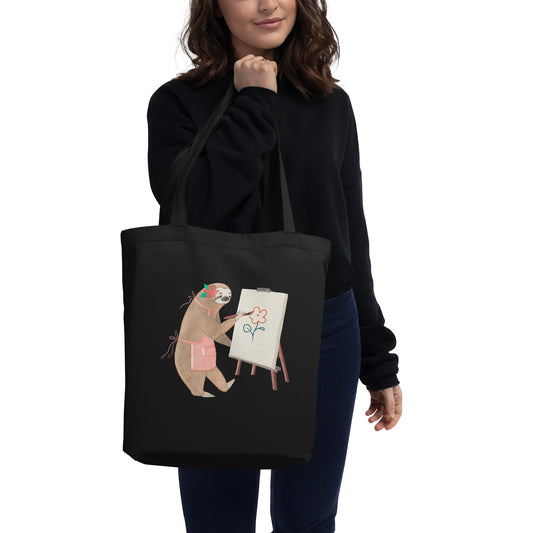 Artist Sloth - Eco Tote Bag
